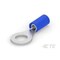 Te Connectivity Ring Terminal, 1/4 in Stud Size, 14 AWG, 300 V, Nylon Insulated, Blue 8-320563-1 - alternate 1